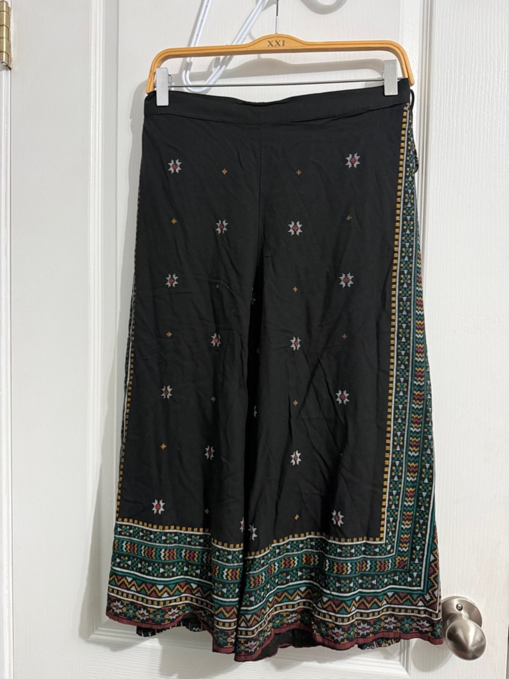 MAX WIDE LEG BOHO PANTS XL